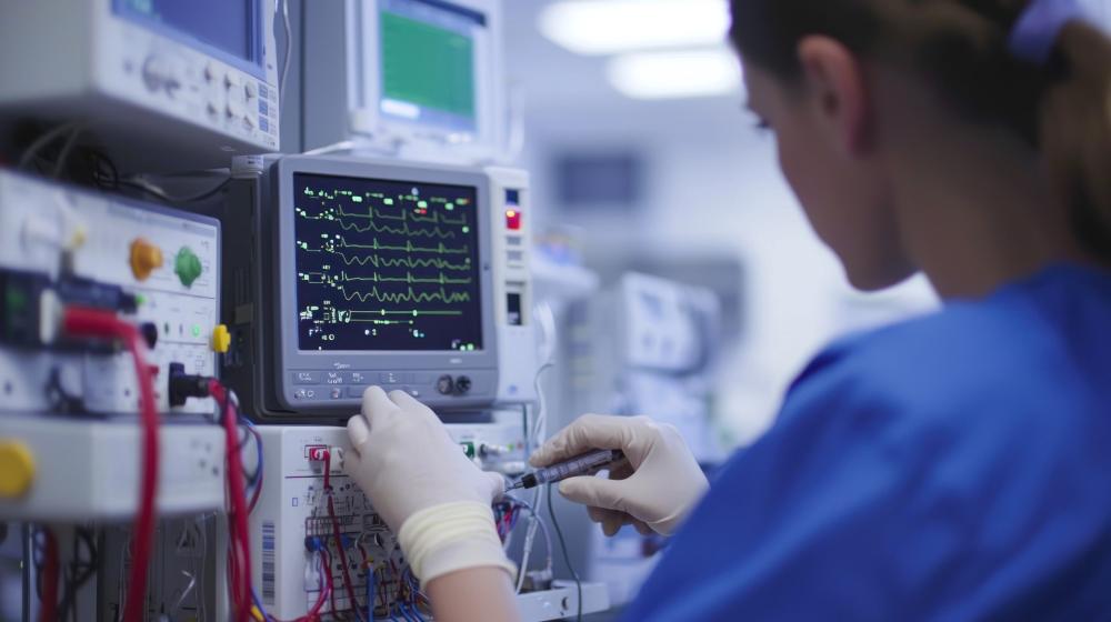 Maintenance de matériel médical